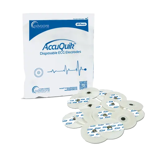 Paquet d’électrodes ECG jetables