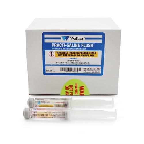 Sérum physiologique (flush)